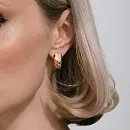 Серьги из красного золота