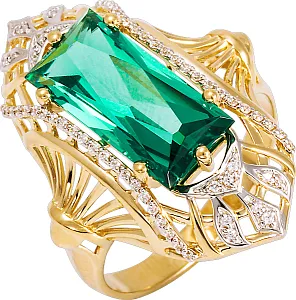 Кольцо из желтого золота