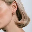 Серьги из красного золота