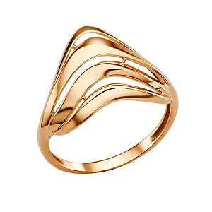 Кольцо из красного золота