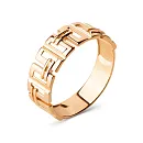 Кольцо из красного золота