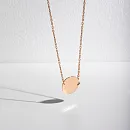 Колье из красного золота