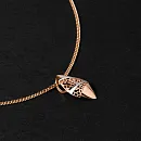 Подвеска из красного золота