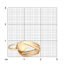 Кольцо из красного золота