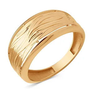 Кольцо из красного золота