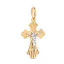 Крест из красного золота