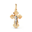 Крест из красного золота