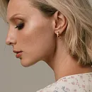 Серьги из красного золота