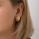 Серьги из красного золота