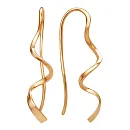 Серьги из красного золота