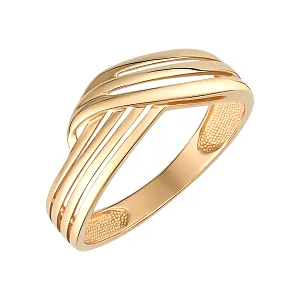 Кольцо из красного золота