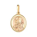 Подвеска из красного золота