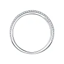 Кольцо из белого золота с бриллиантами