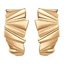 Серьги из красного золота