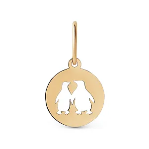 Подвеска из красного золота