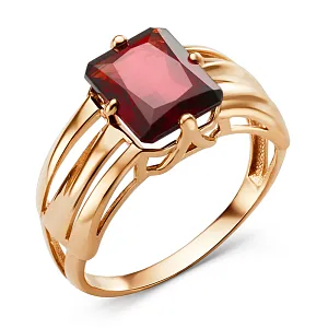 Кольцо из красного золота