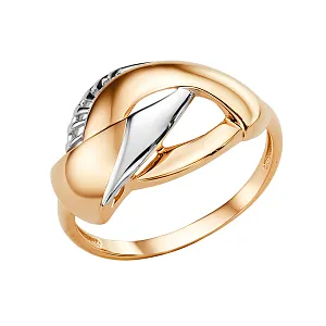 Кольцо из красного золота