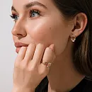 Серьги из красного золота