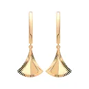 Серьги из красного золота