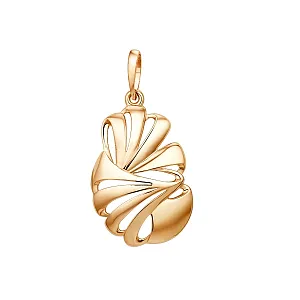 Подвеска из красного золота