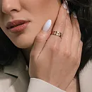 Кольцо из красного золота