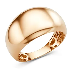 Кольцо из красного золота