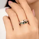 Кольцо из красного золота