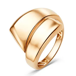 Кольцо из красного золота