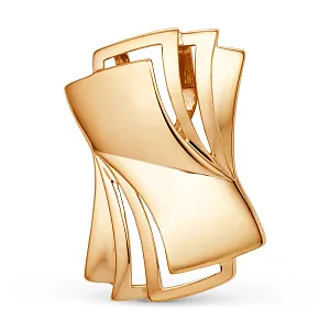 Подвеска из красного золота