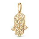 Подвеска из красного золота