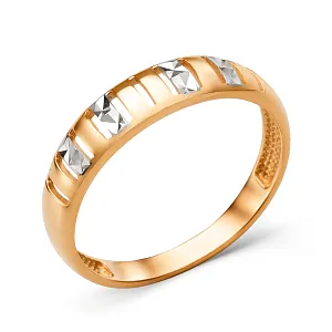 Кольцо из красного золота