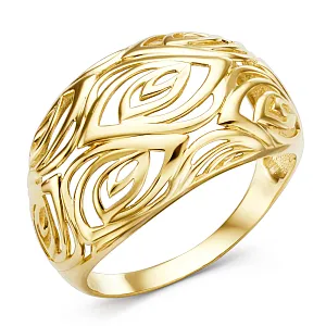 Кольцо из красного золота