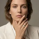 Кольцо из желтого золота с бриллиантами