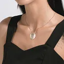 Подвеска из красного золота с фианитами