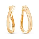 Серьги из красного золота