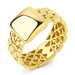 Кольцо из желтого золота