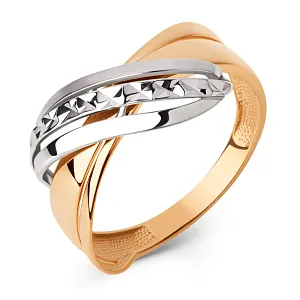 Кольцо из красного золота