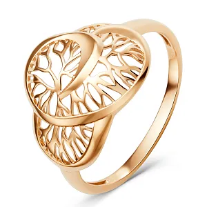 Кольцо из красного золота