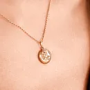 Подвеска из красного золота