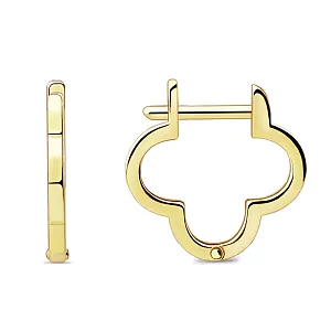 Серьги из красного золота