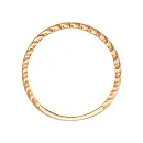 Кольцо из красного золота