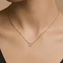 Подвеска из красного золота