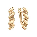 Серьги из красного золота