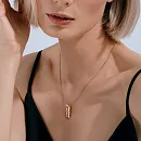 Подвеска из красного золота