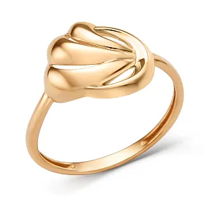 Кольцо из красного золота