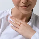 Кольцо из красного золота