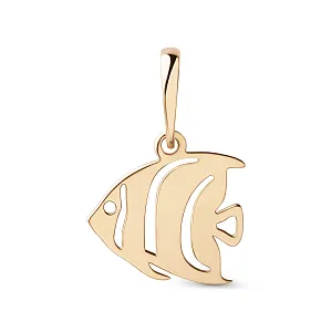 Подвеска из красного золота