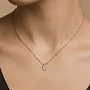 Подвеска из красного золота