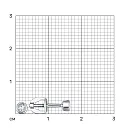 Серьги пусеты из белого золота с бриллиантами