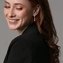 Серьги из красного золота